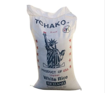 Rice/ Riz Tchako (25 kgs/55lbs /9 marmites)