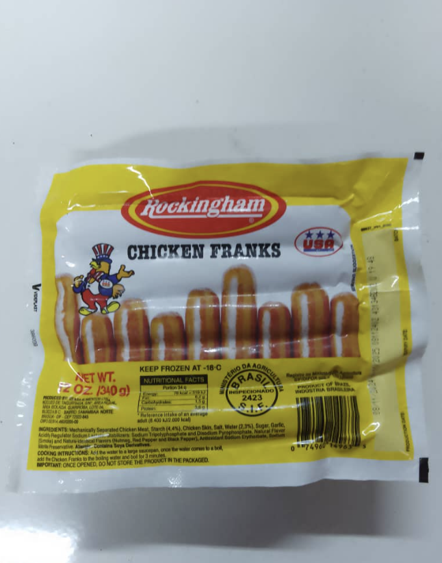 Hot Dog / Rockingham chicken franks