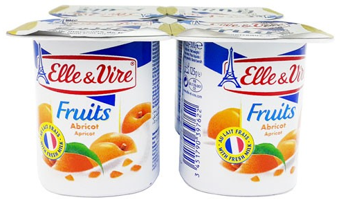 Elle & Vire Yaourt (4 x 125g)