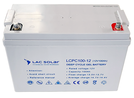 Gel Battery 12V/100A / Lac Solar