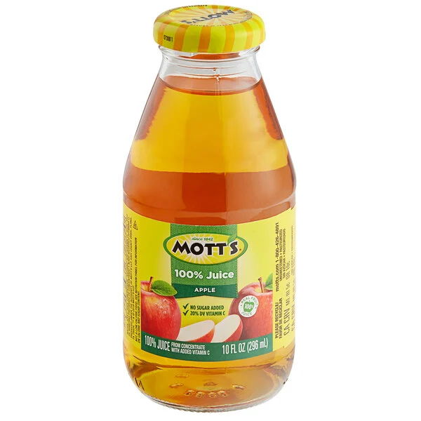 MOTTS Apple Juice (6 x 10 Oz )